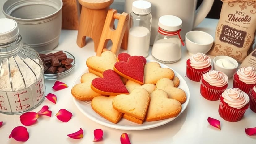 Baka till alla hjärtans dag själv hemma