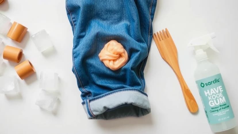 Hur får du bort tuggummi från kläder