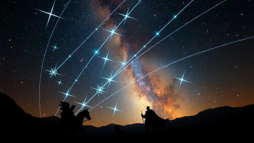 Hjältar och monster på himlavalvet